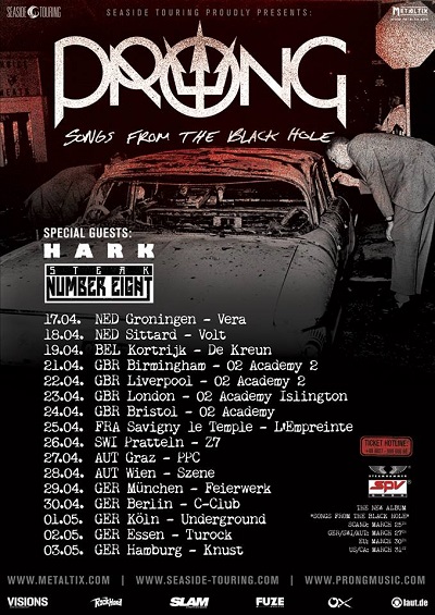 Prong Tourposter 2015